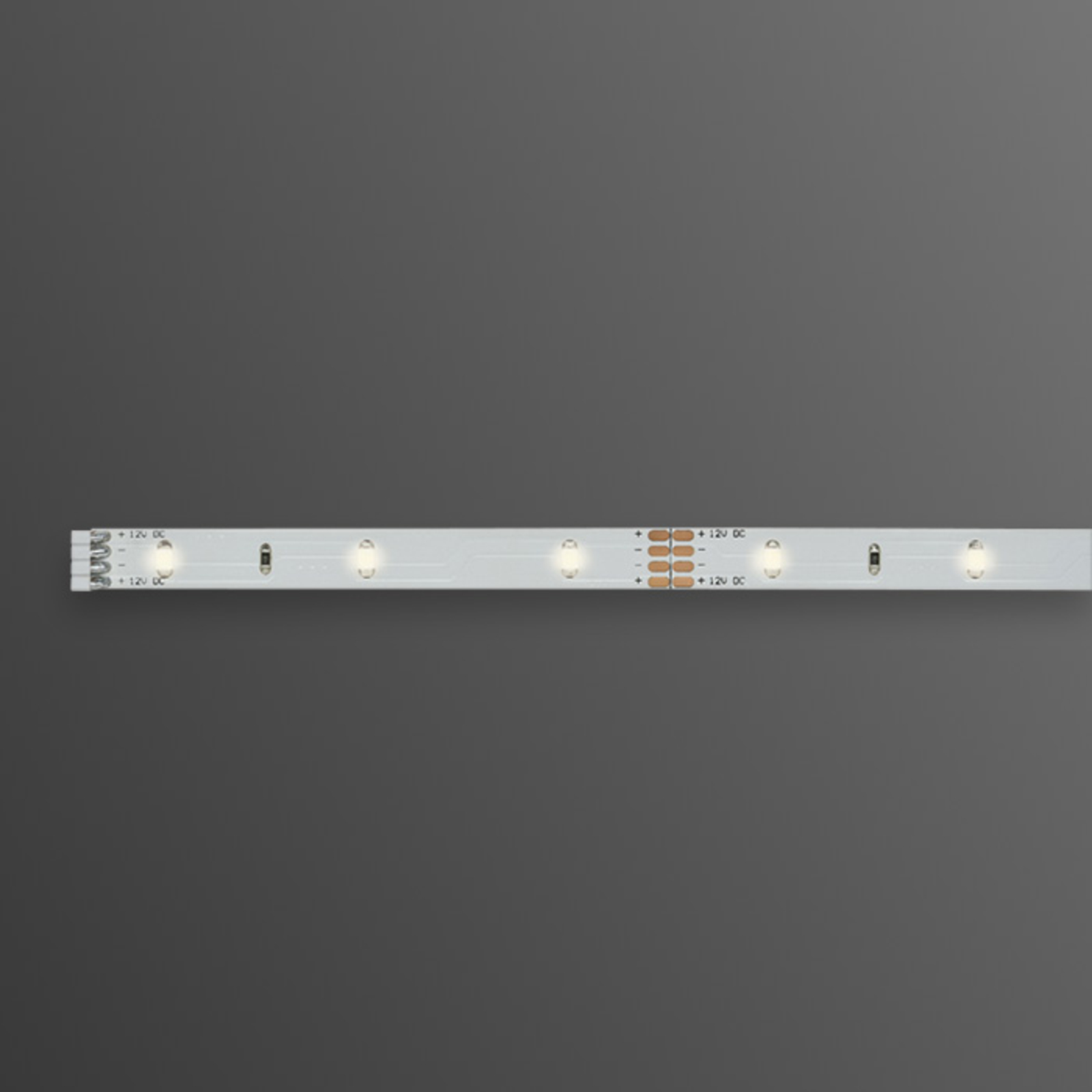 Varmvit LED-strip YourLED, 1 m, vit