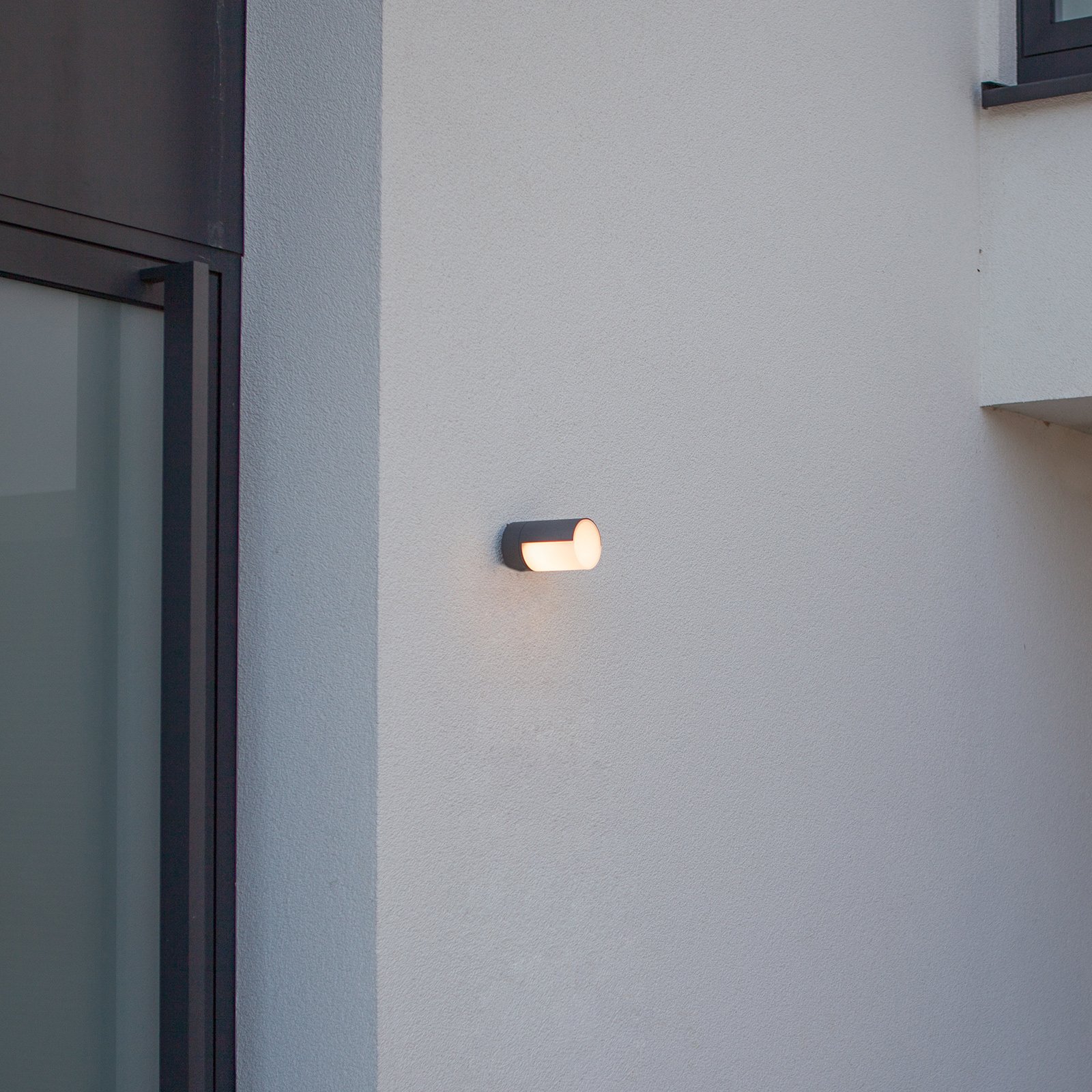 Aplique LED de exterior Cyra, 1 luz