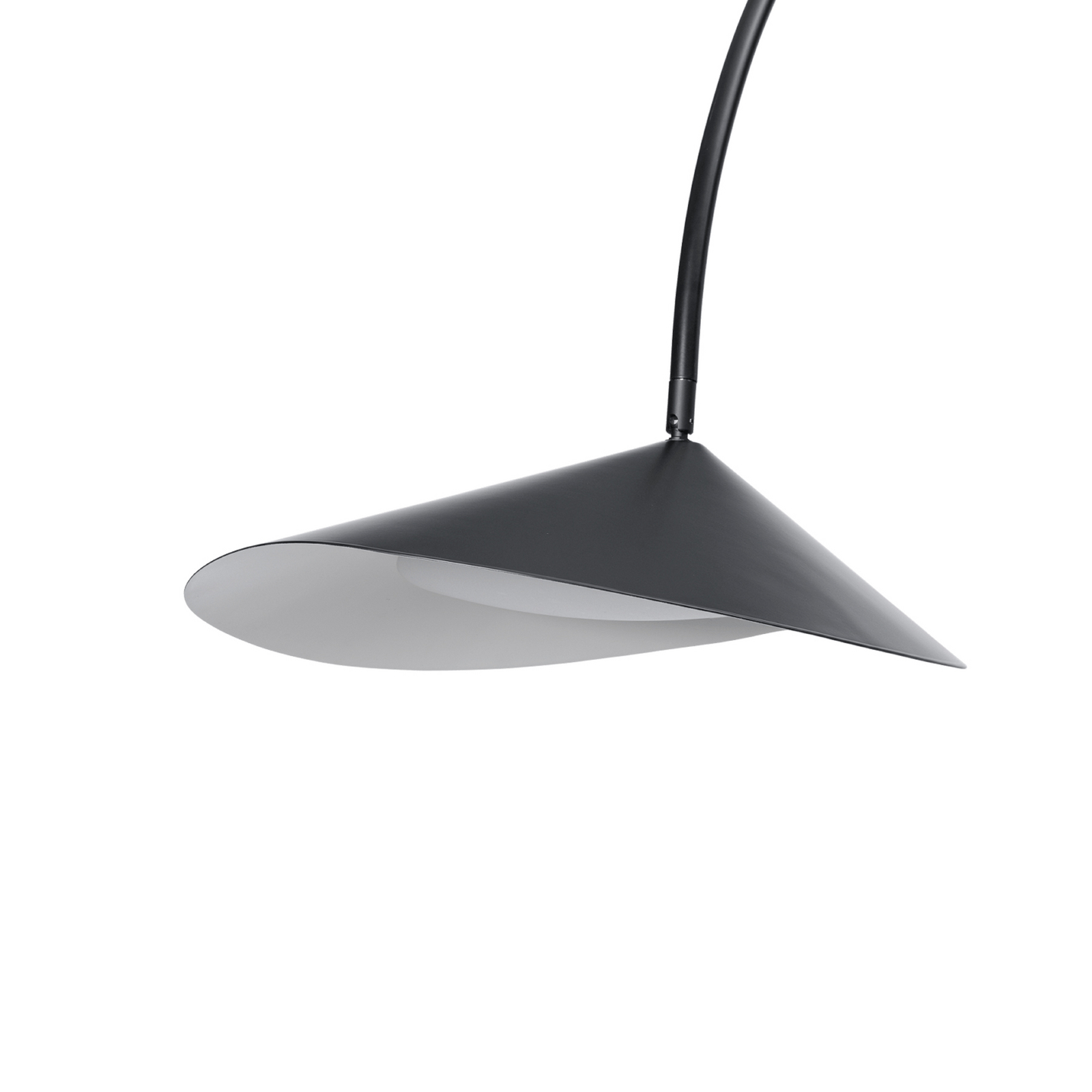Lampadaire Arum, noir, métal/marbre, 205 cm - ferm LIVING Lampadaire Arum, noir, métal/marbre, 205 cm - ferm LIVING