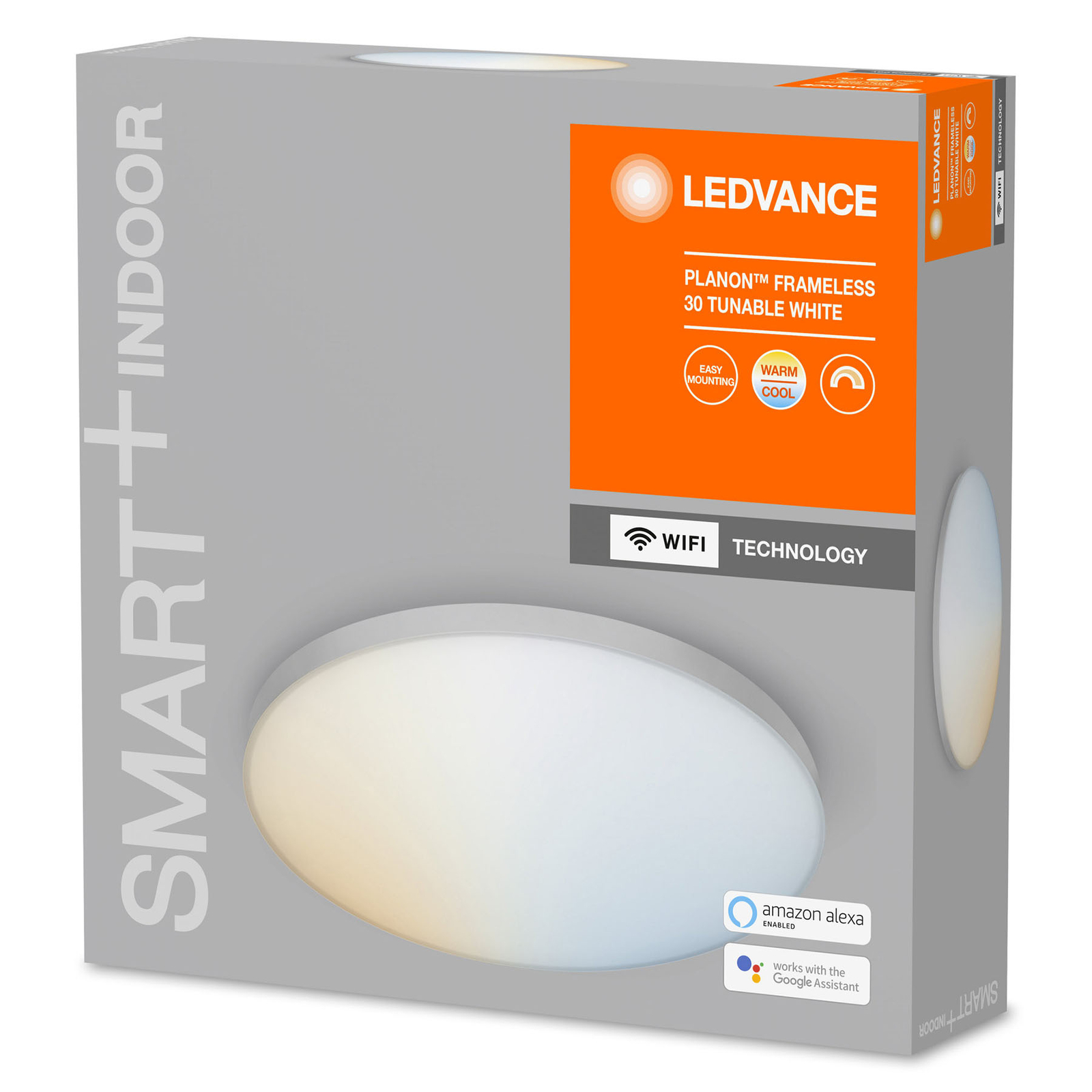 LEDVANCE SMART+ WiFi Planon LED-Panel CCT rund