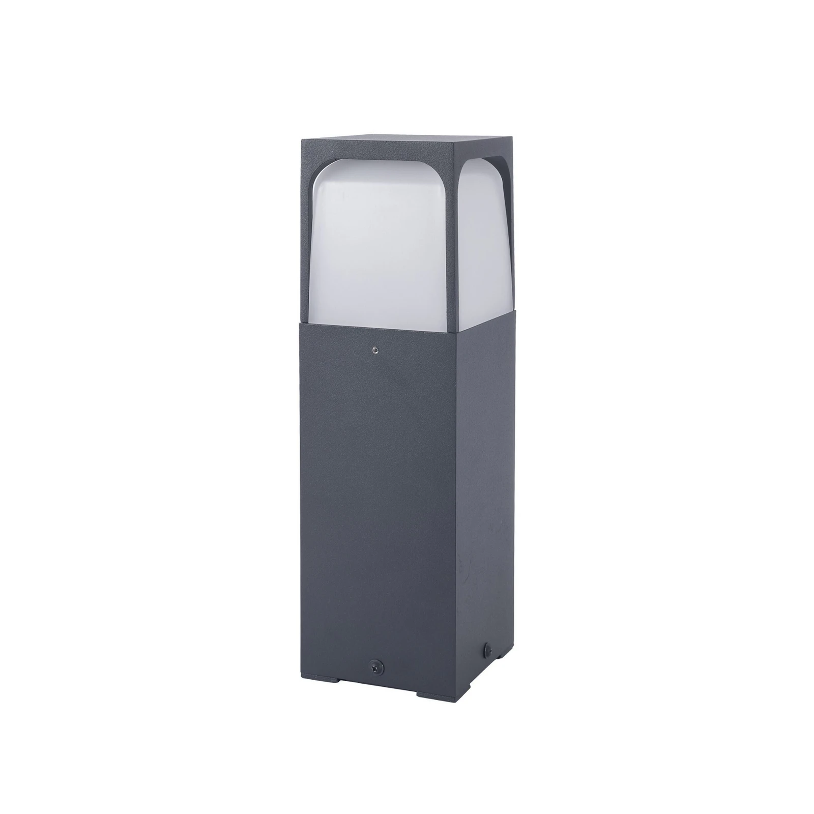 Podstavná lampa Forlight Veta, výška 30 cm, čierna, hliník
