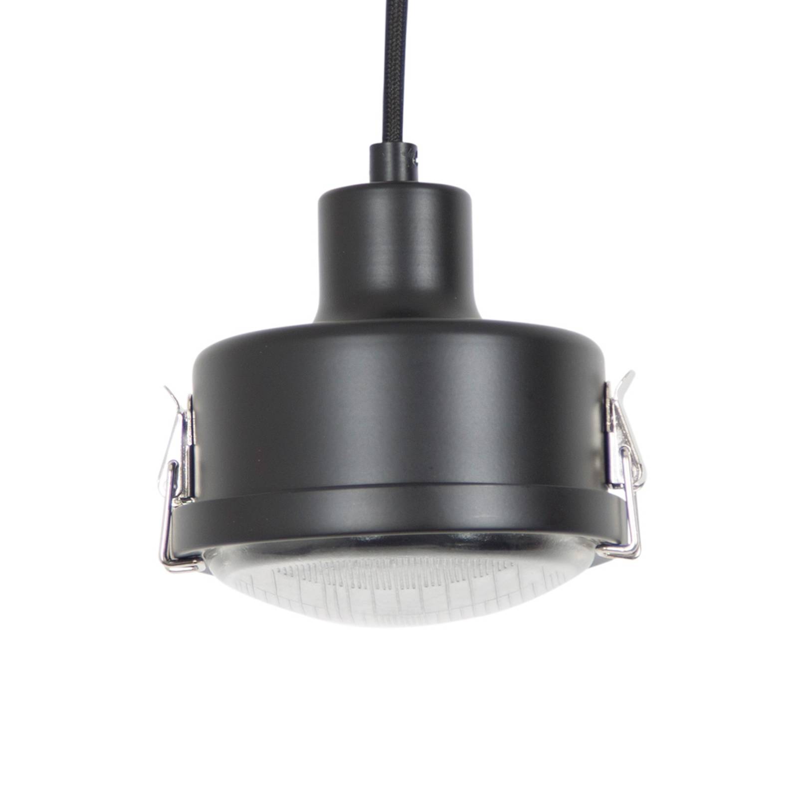 Modern Satellite pendant light, black