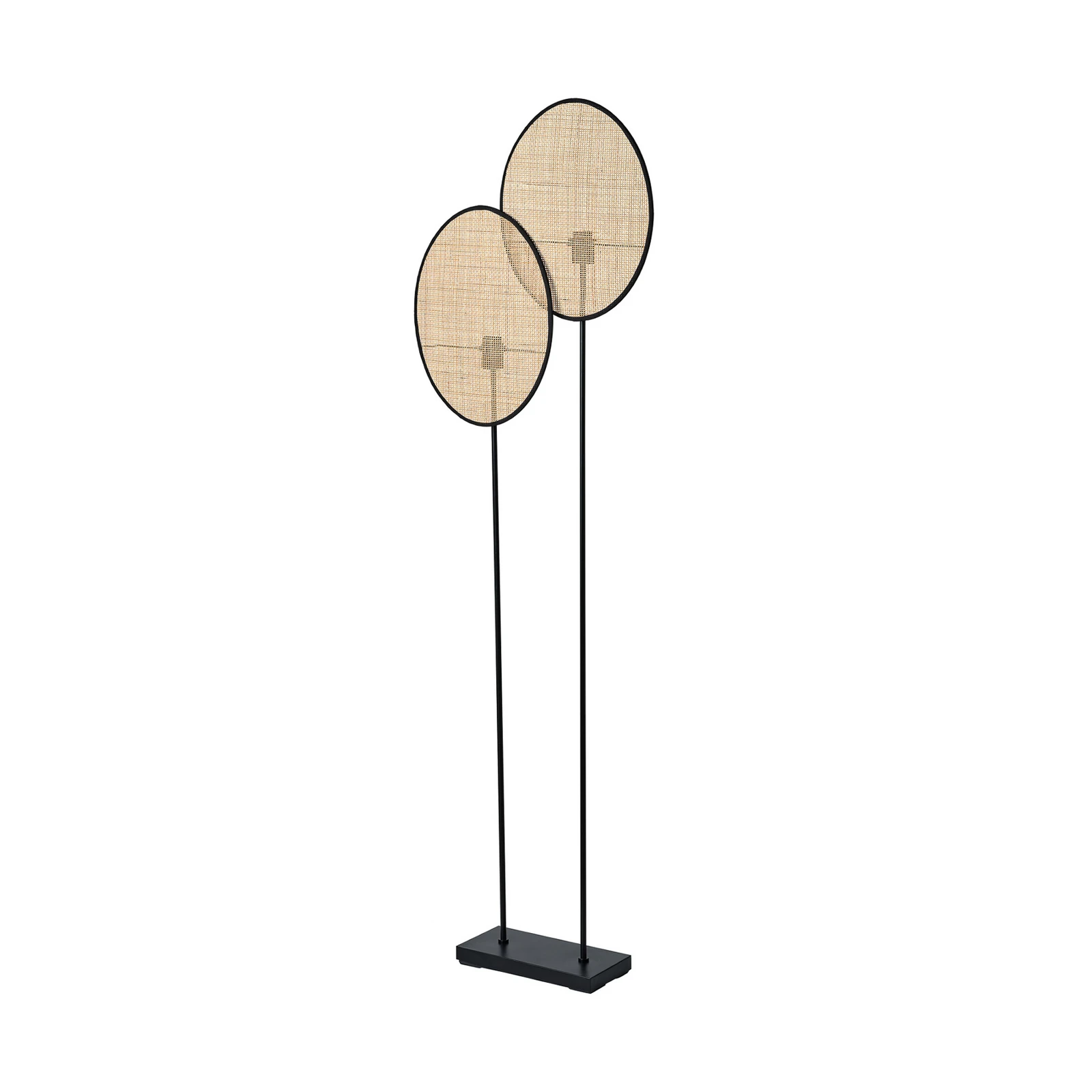OSRAM стояща лампа Decor Rattan Dandelion, 2-лампова, бежова, E27