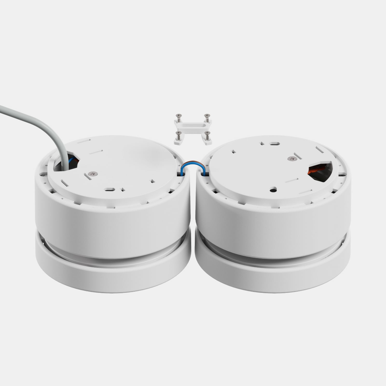Connecteur direct Nivo, blanc, pour câblage traversant - Sigor