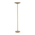 Moon LED-Stehleuchte, bronce, Amberglas (dunkel) - PURE