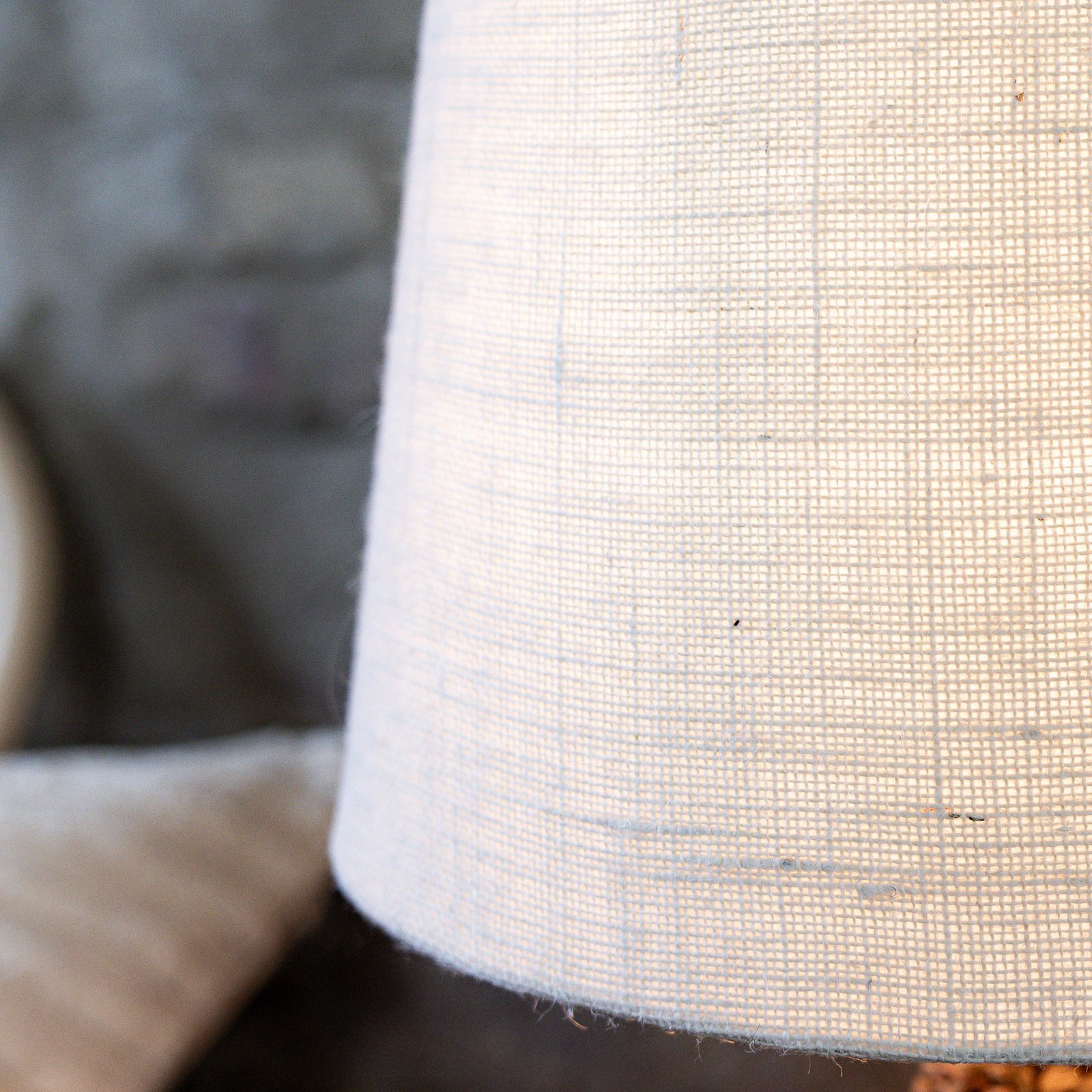 Paglia 1 Lampe de Table Beige/Natural - Markslöjd