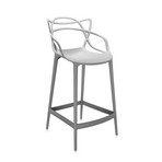 Masters barstol, grå, høyde 99 cm - Kartell