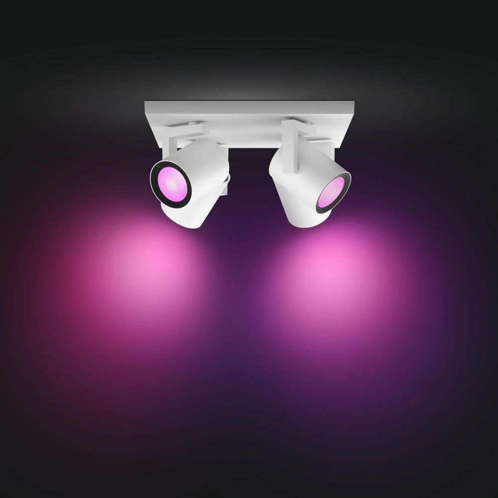 Argenta Spot White 4 pcs. Bluetooth White/Color Amb. - Philips Hue