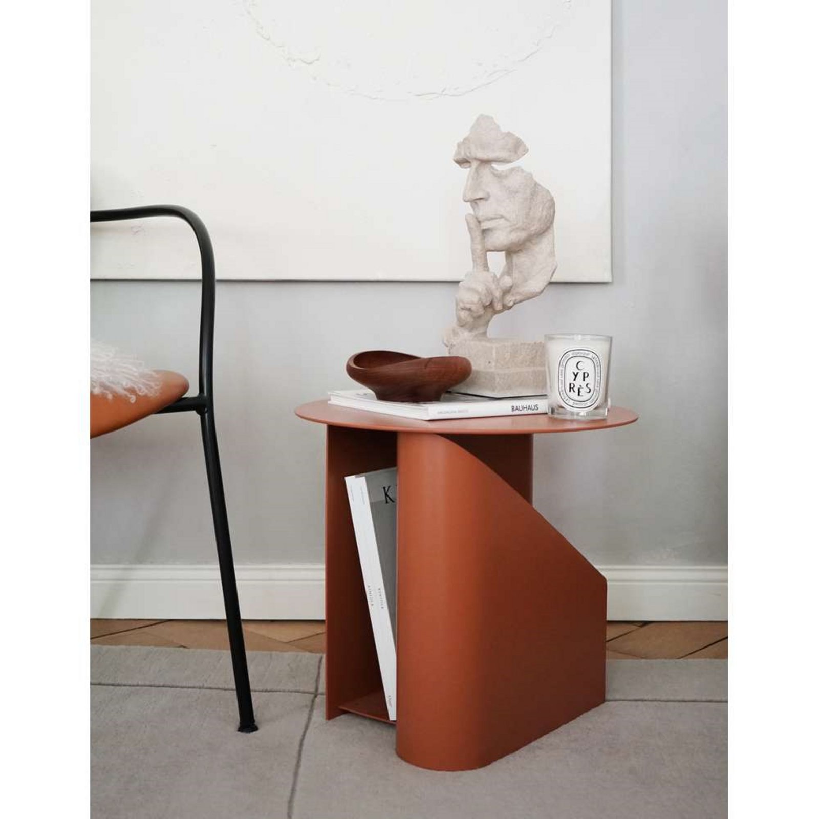 Sentrum Side Table Burnt Orange - Woud