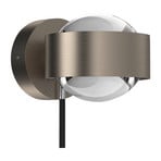 Puk Mini Wall+ G9 Wandlampe drehbar, klare Linsen