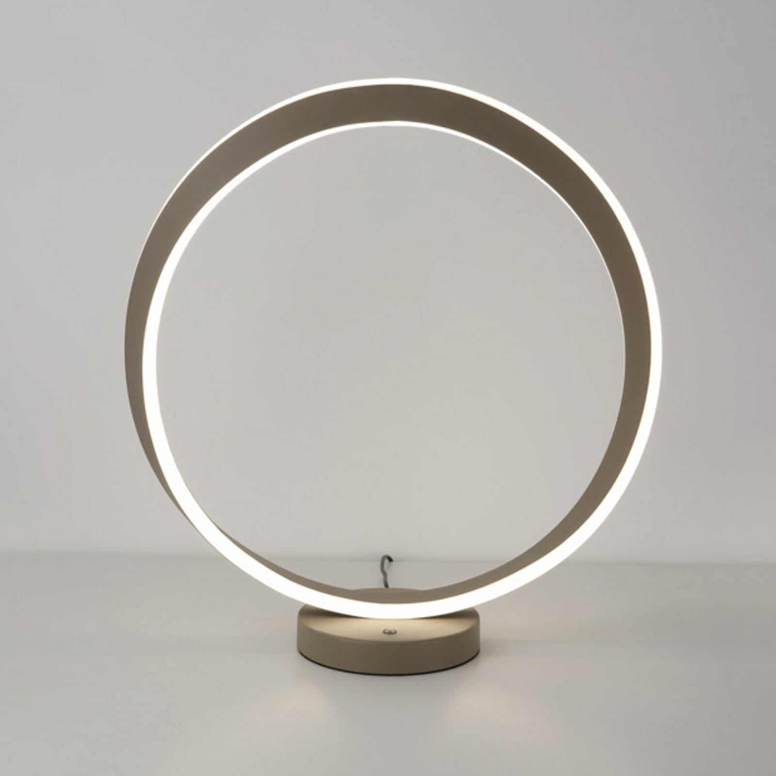 Lampe de table LED EGLO CAMEROTA, beige, hauteur 44 cm, CCT, à intensité Lampe de table LED EGLO CAMEROTA, beige, hauteur 44 cm, CCT, à intensité