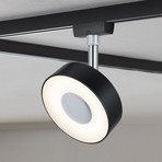Paulmann URail Spot Circle schwarz dimmbar