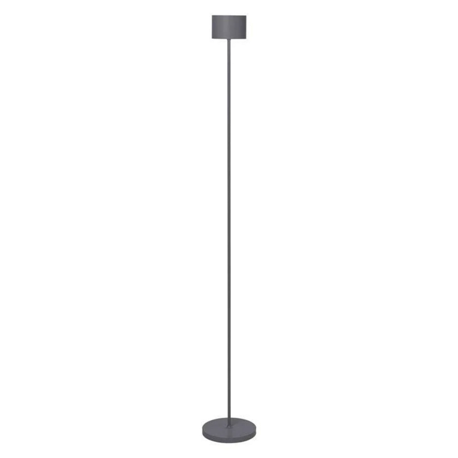 Farol Portable Gulvlampe Warm Gray Blomus - Terrasse - Aluminium