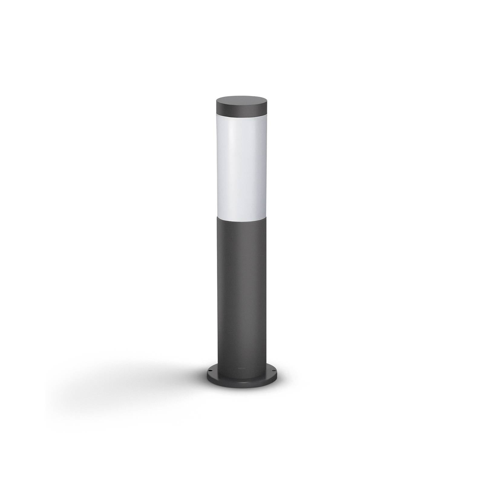 Philips Utrecht Sockelleuchte E27 anthrazit