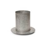 ferm LIVING flower pot Auran, grey, height 21 cm, iron