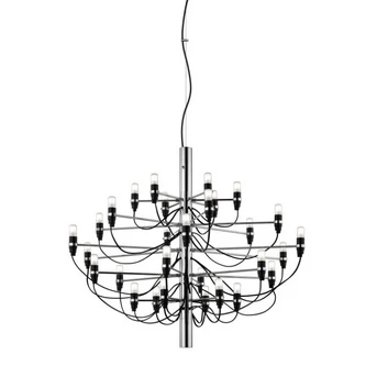 2097/30 LED Pendelleuchte Chrom - Flos