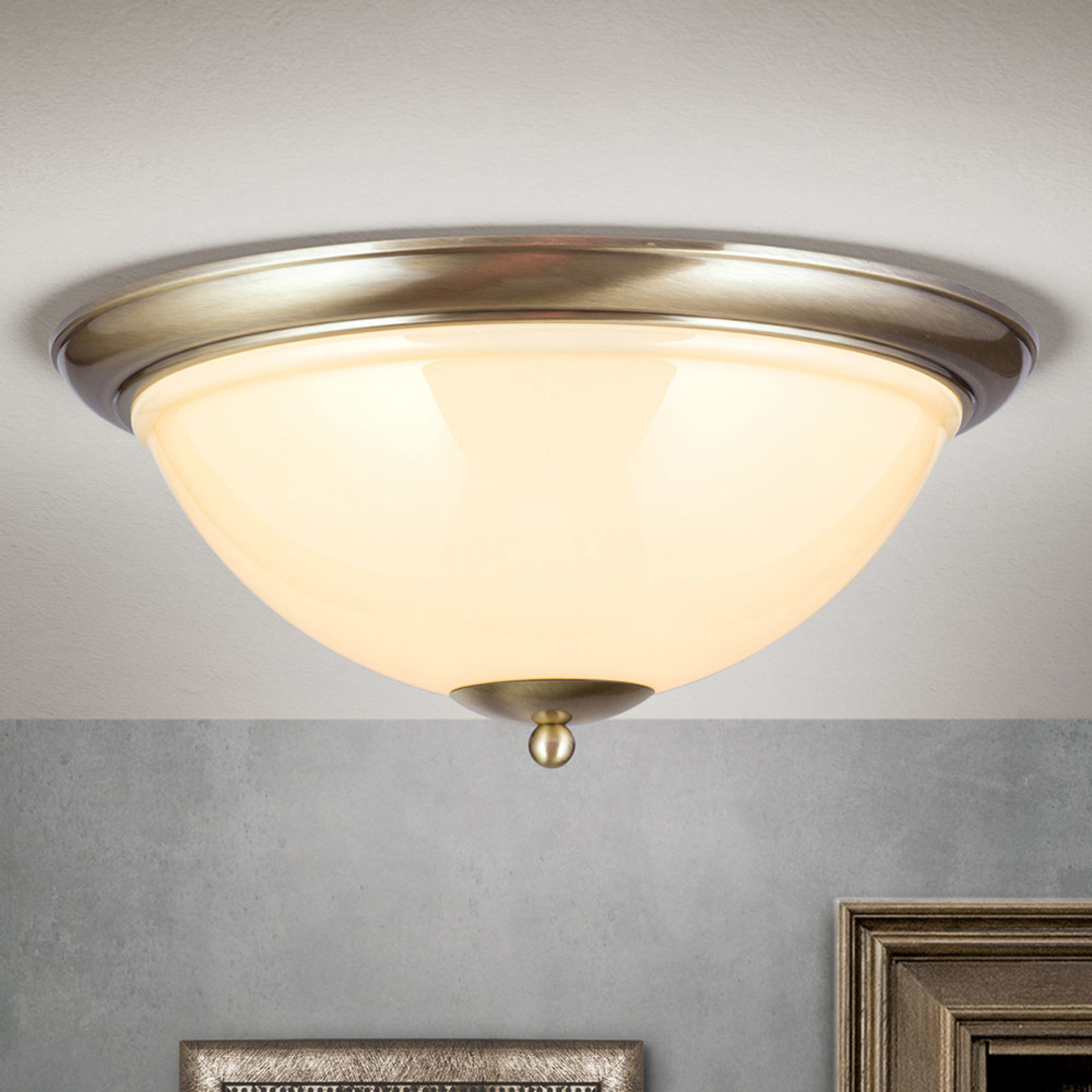 Austrian Old Lamp ceiling light, Ø 50 cm