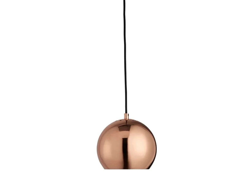 Frandsen – Ball Taklampa Ø18 Solid Glossy Copper