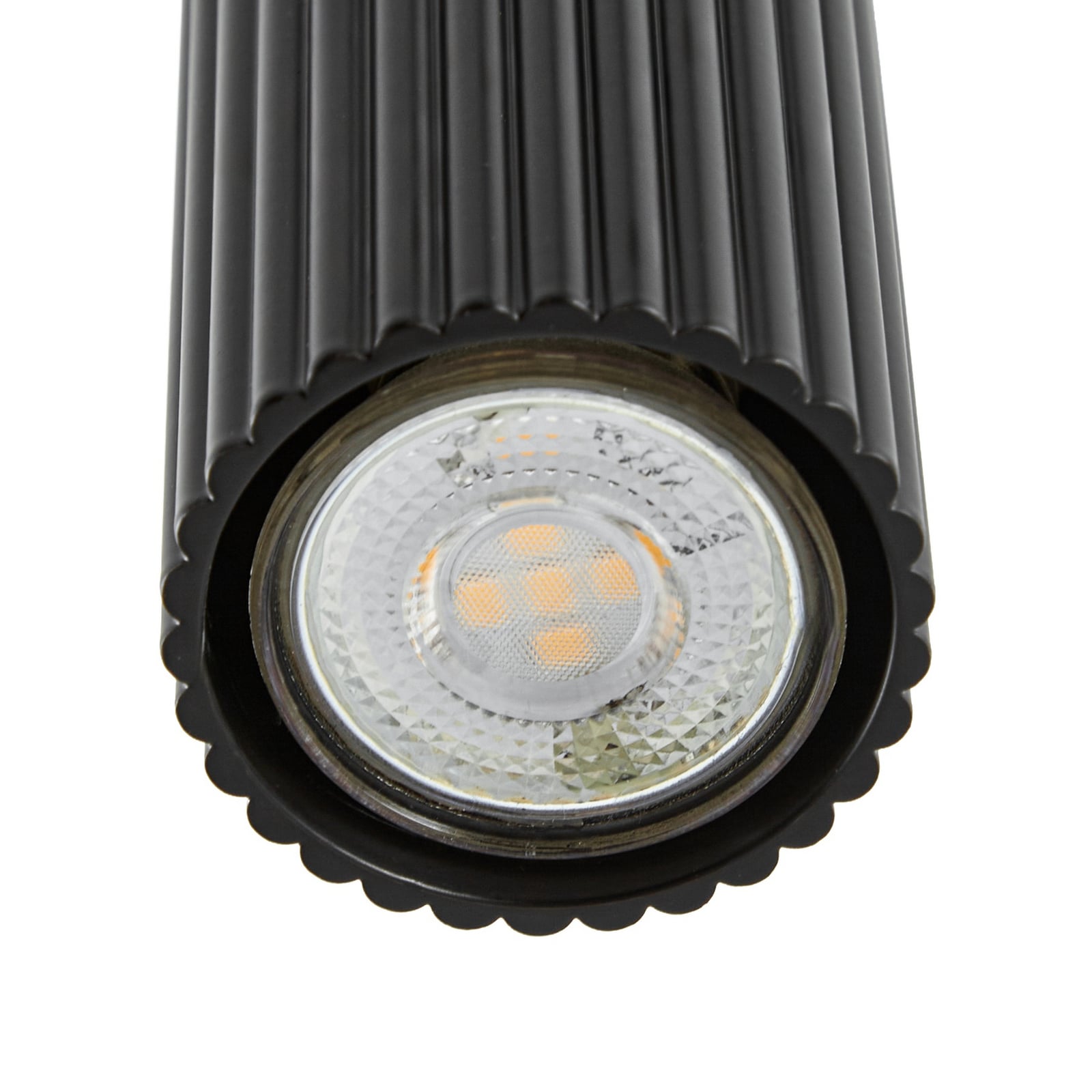 Suspension Kardis, à 4 lampes, gris foncé, longueur 70 cm - Lindby Suspension Kardis, à 4 lampes, gris foncé, longueur 70 cm - Lindby