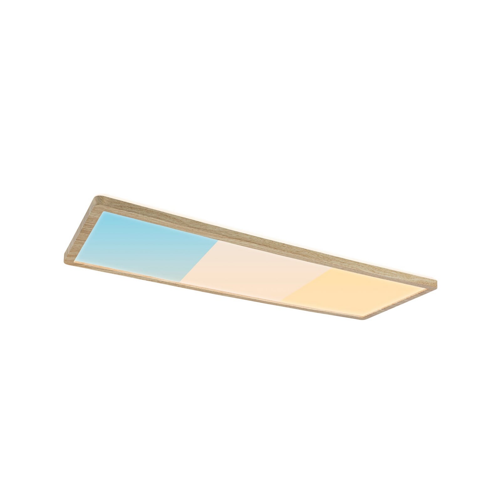 Paulmann Atria Shine LED panel, fa színű, hossza 56 cm, IP44