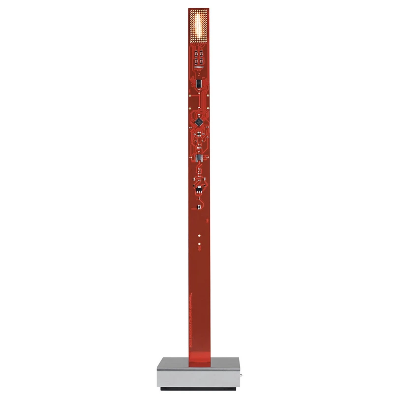 Ingo Maurer - My New Flame Portable Lampe de Table Rouge