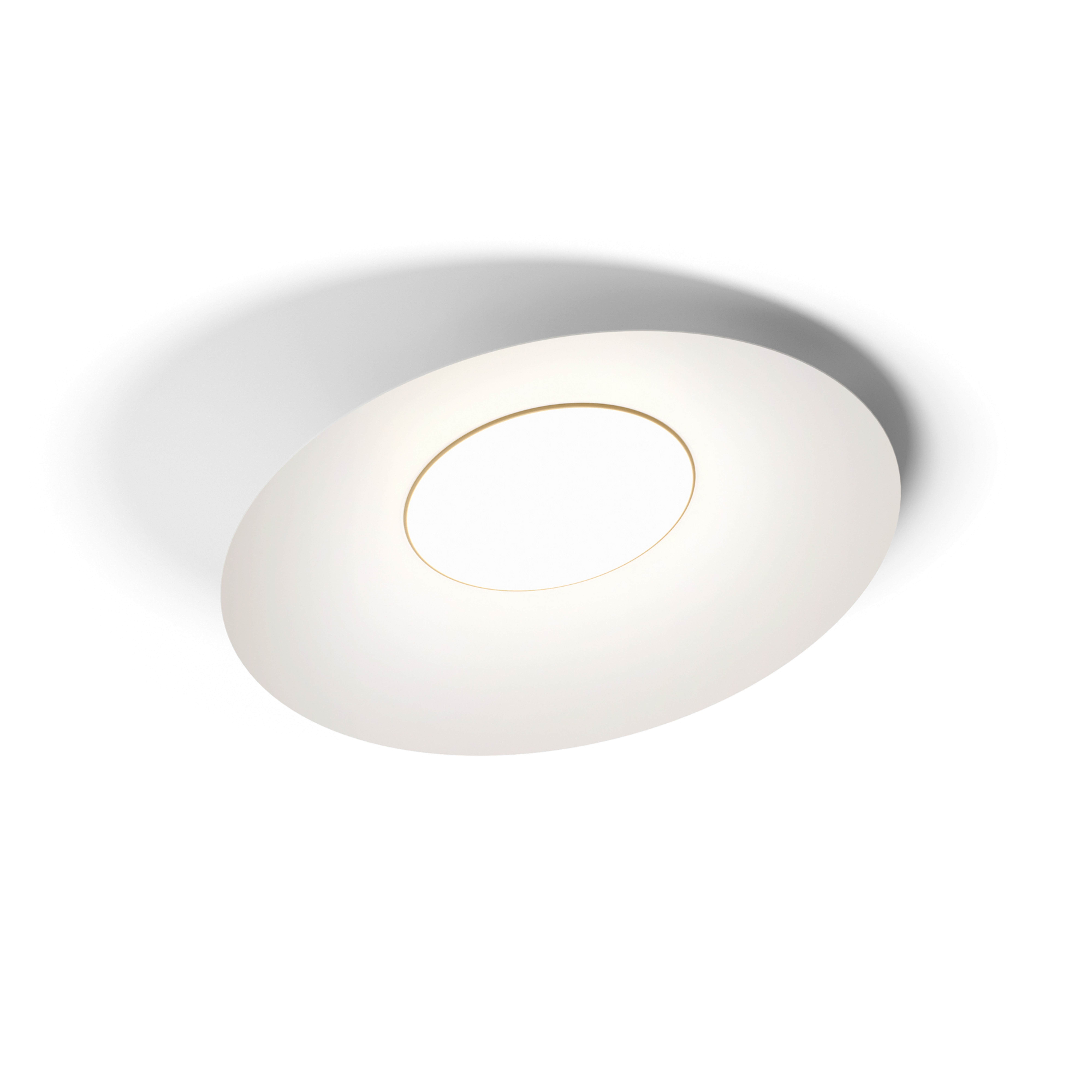 kdln Lampa sufitowa LED Kate, 2700 K, biała, Ø 90 cm, metal