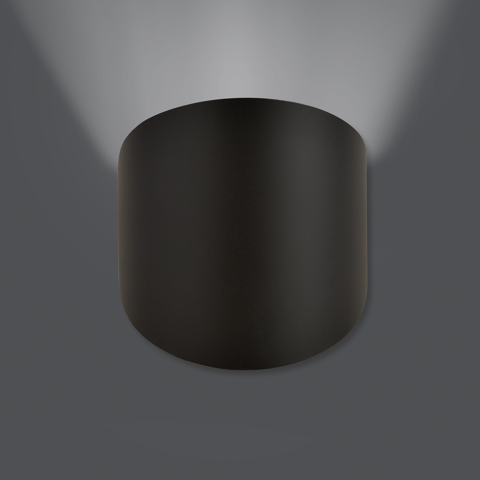 Griestu gaisma Form 3, melna, 20,5 x 22,5 cm