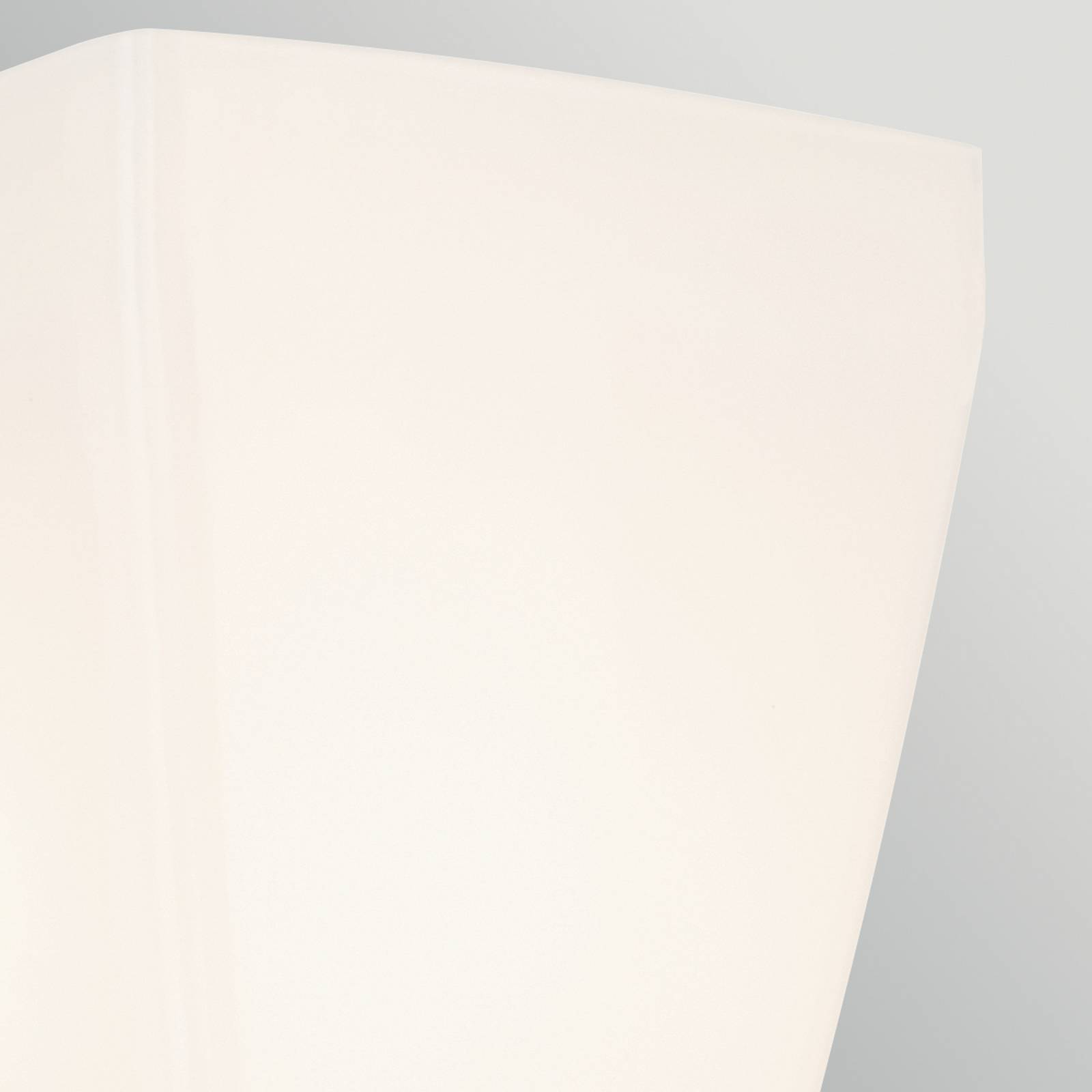 Kinkiet Marant, chrom/opal, wysokość 24 cm, IP44, G9-LED