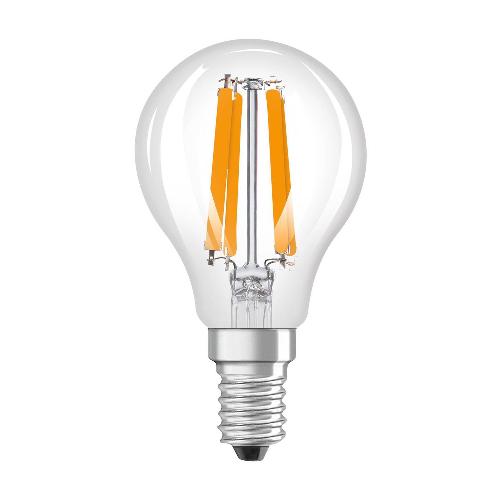 OSRAM LED-Leuchtmittel Tropfen E14 1,2W Filament 2700K 255lm
