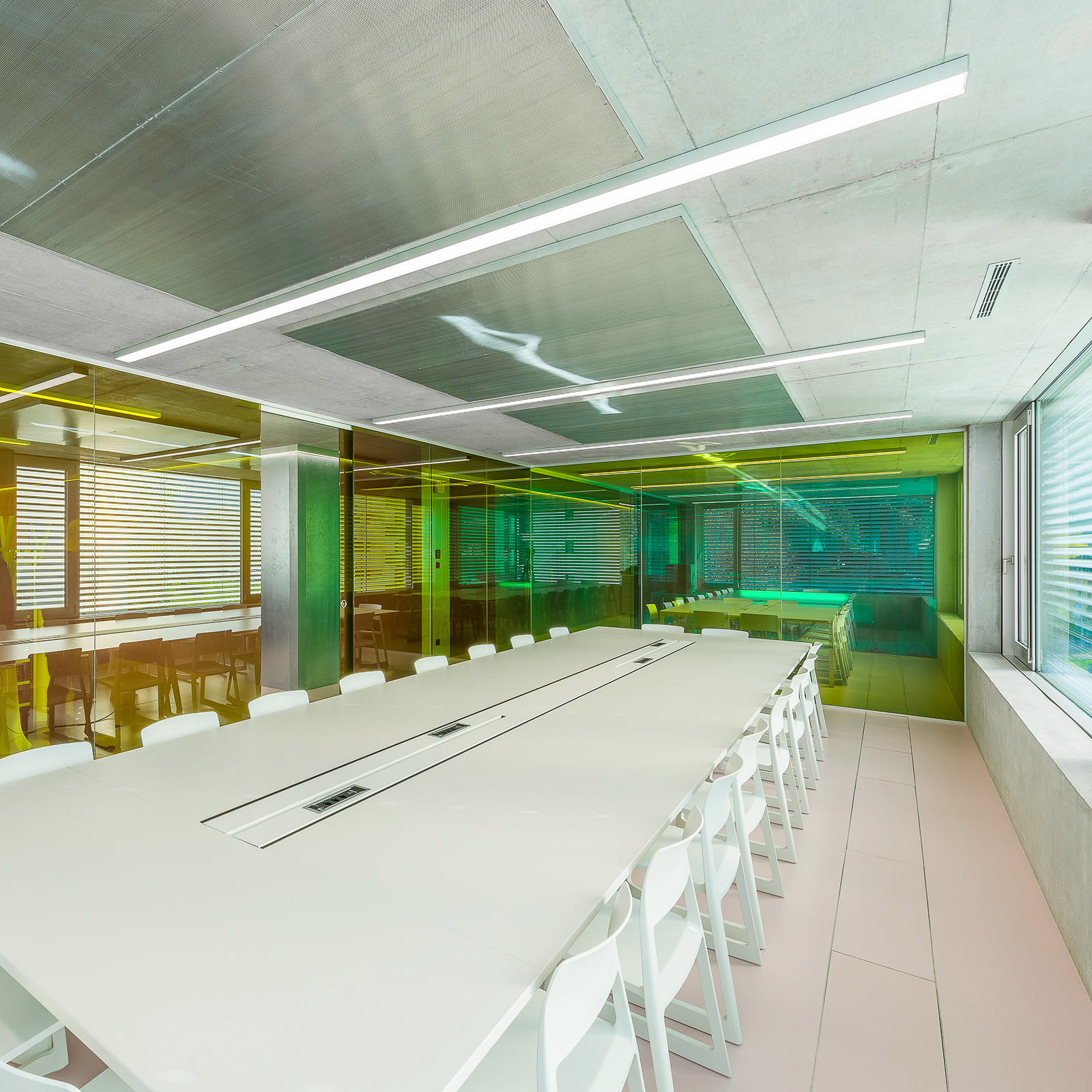 Regent Purelite Office LED-Deckenleuchte 153,1cm