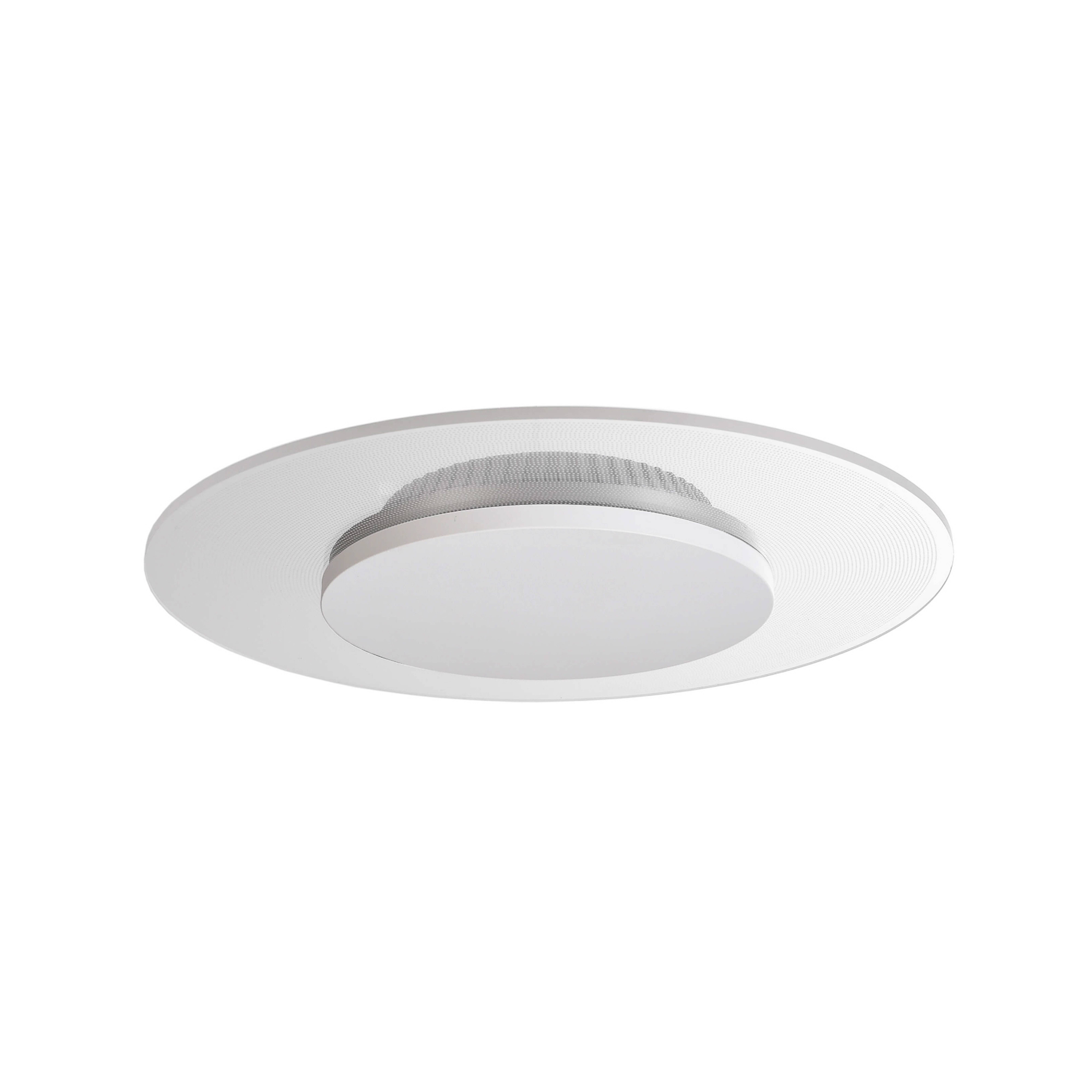 Plafonnier LED Zaniah, lumière à 360°, 12W, blanc