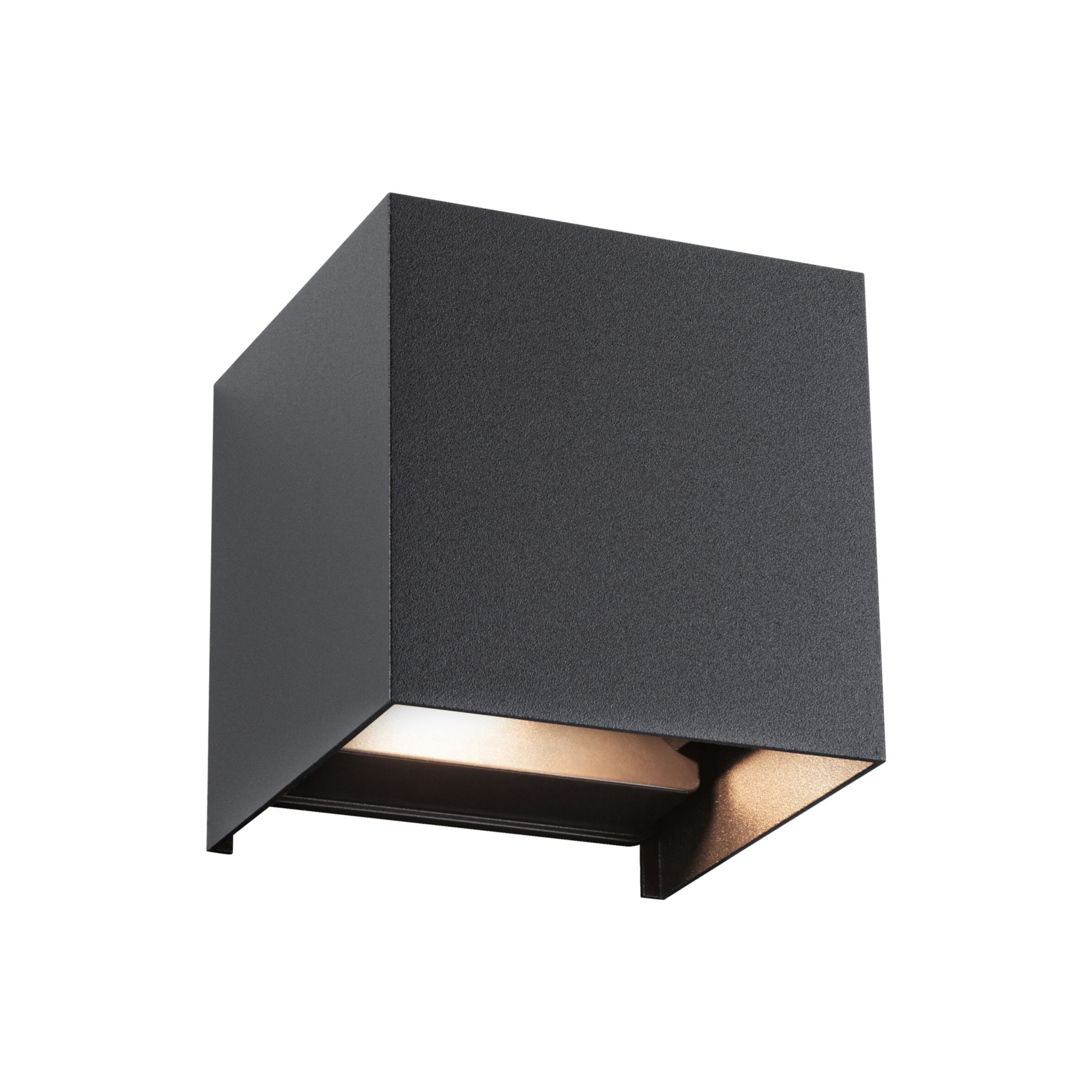 Cybo LED Draußen Wandleuchte Smart Home ZigBee IP44 square Anthracite/Aluminium