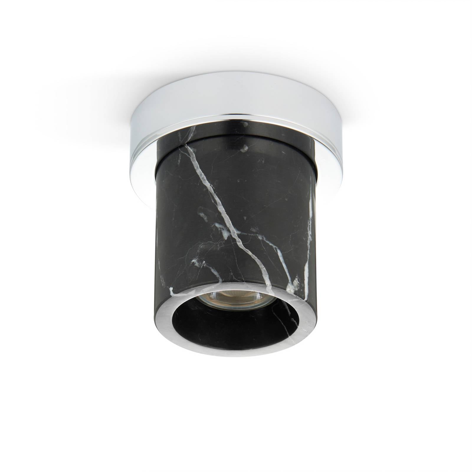 Lampa sufitowa Miss Marble, kolor popielaty/chrom, GU10 MR11