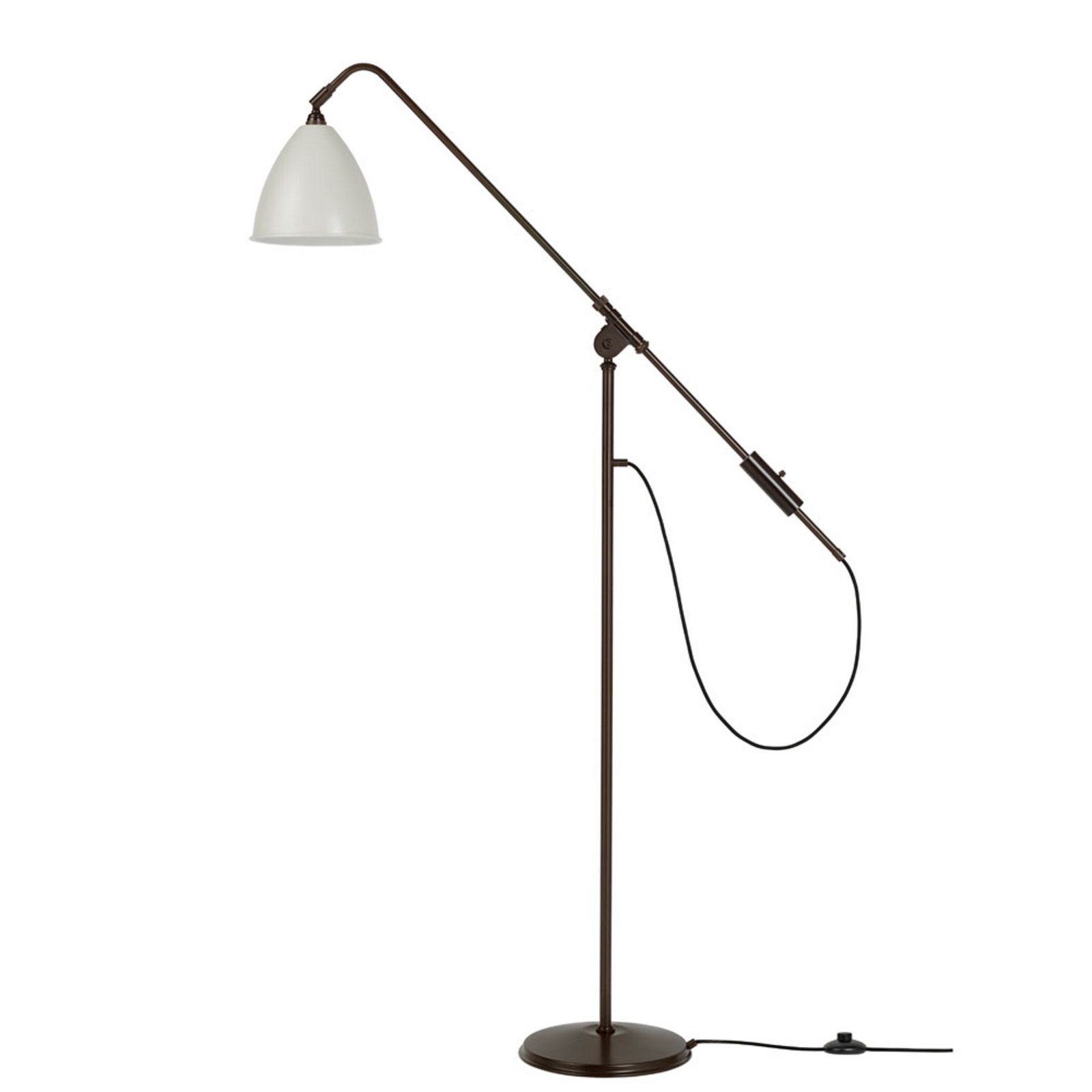 Bestlite BL4 Lampadar Ø21 Black Brass/Classic White - GUBI