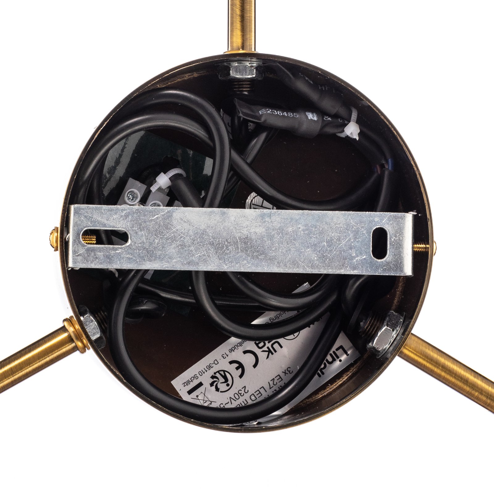 Belarion 3 Cluster Candeeiro suspenso Multicolorido - Lindby