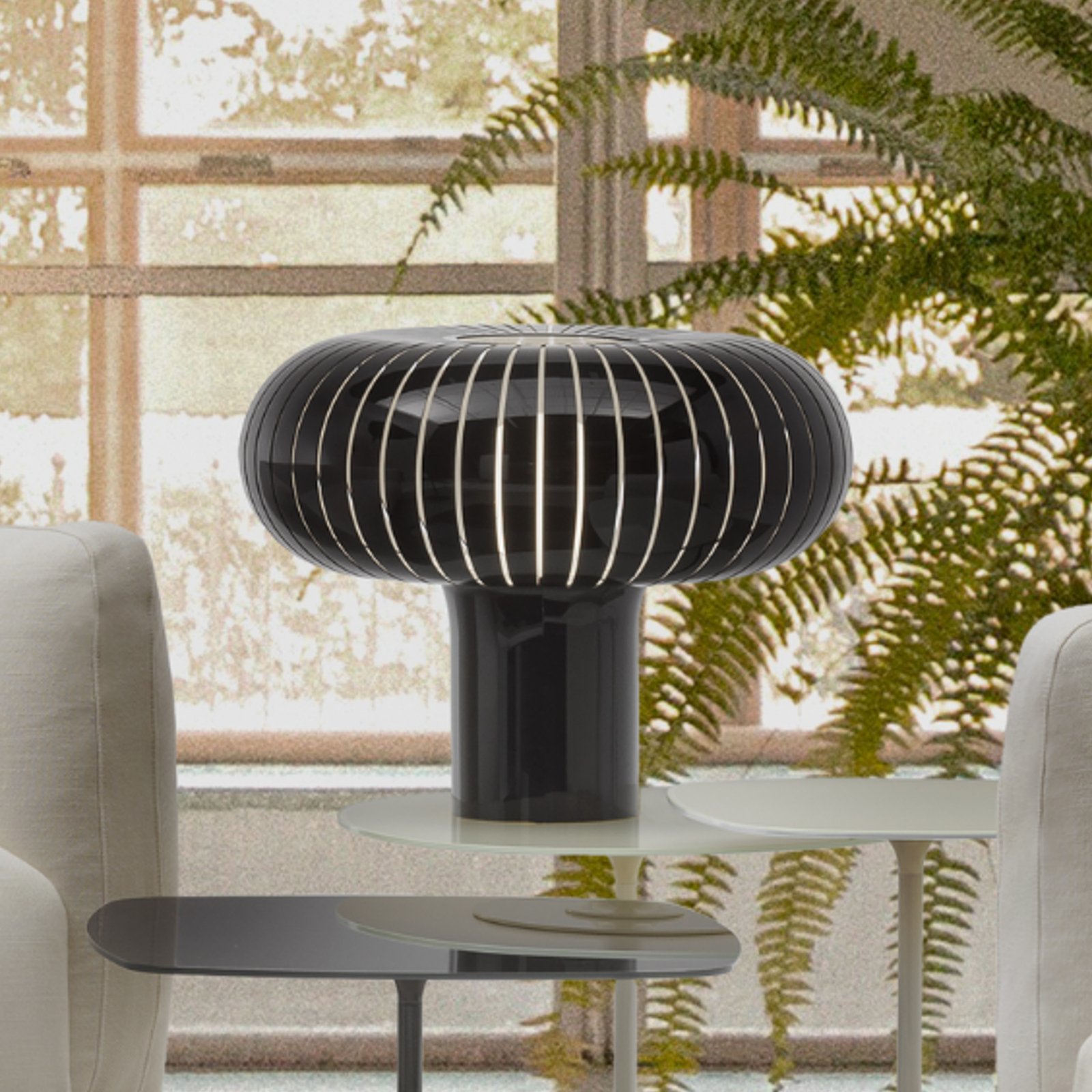Teresa Candeeiro de Mesa Preto - Kartell
