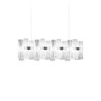 Slamp LED hanging light La Lollo, white, 100 cm