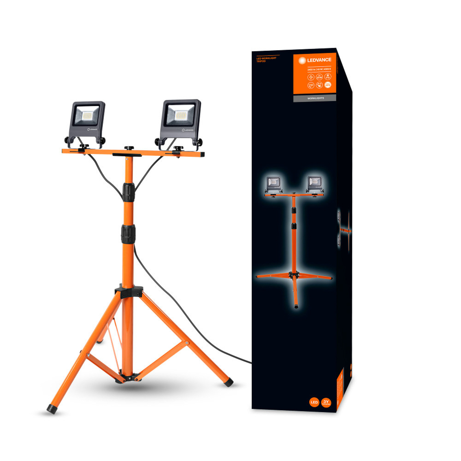 LEDVANCE Worklight Tripod LED floodlight 2fl
