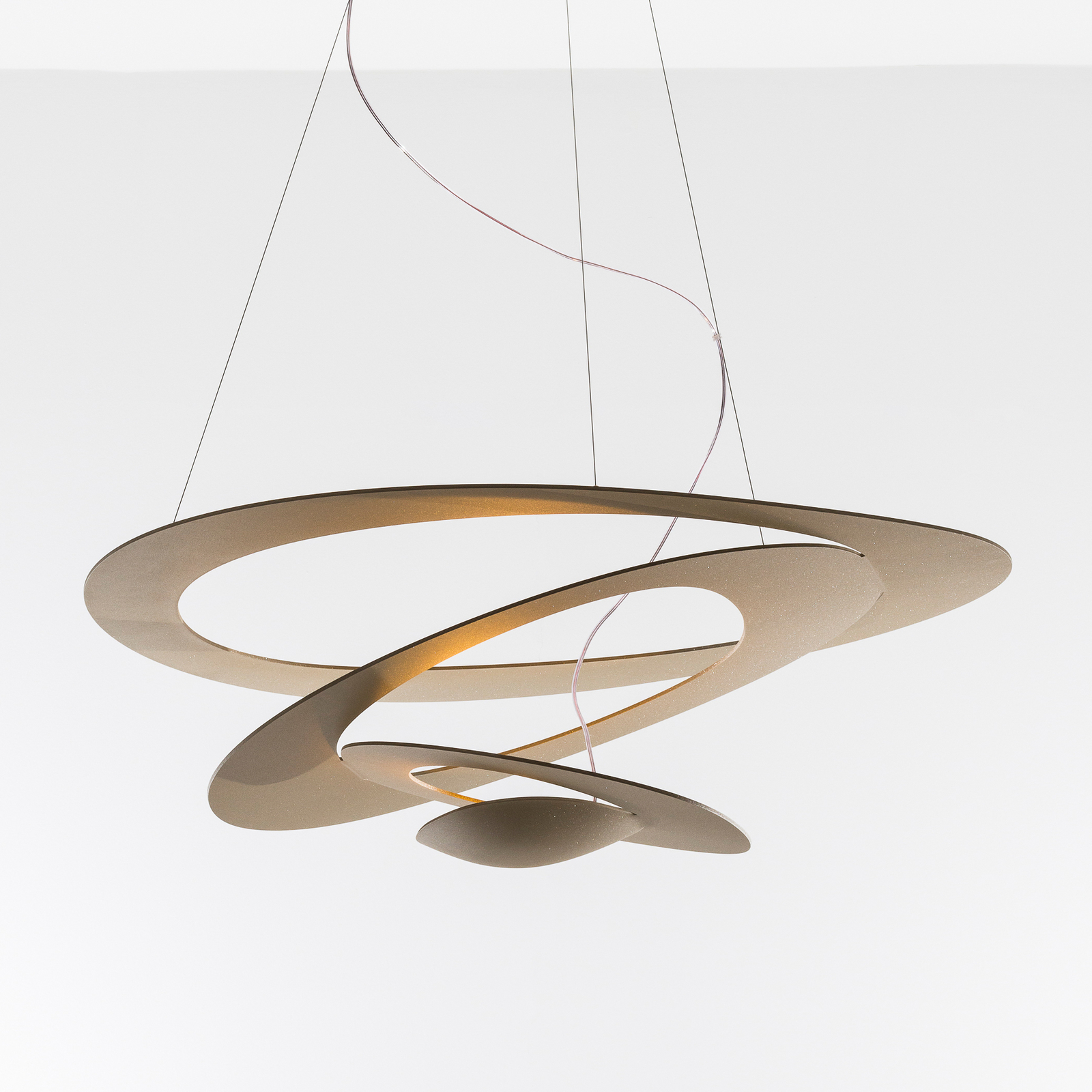Pirce LED Lámpara Colgante Oro - Artemide