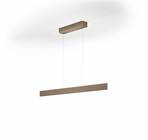 Suspension LED Fara, up/down, longueur 112cm bronze