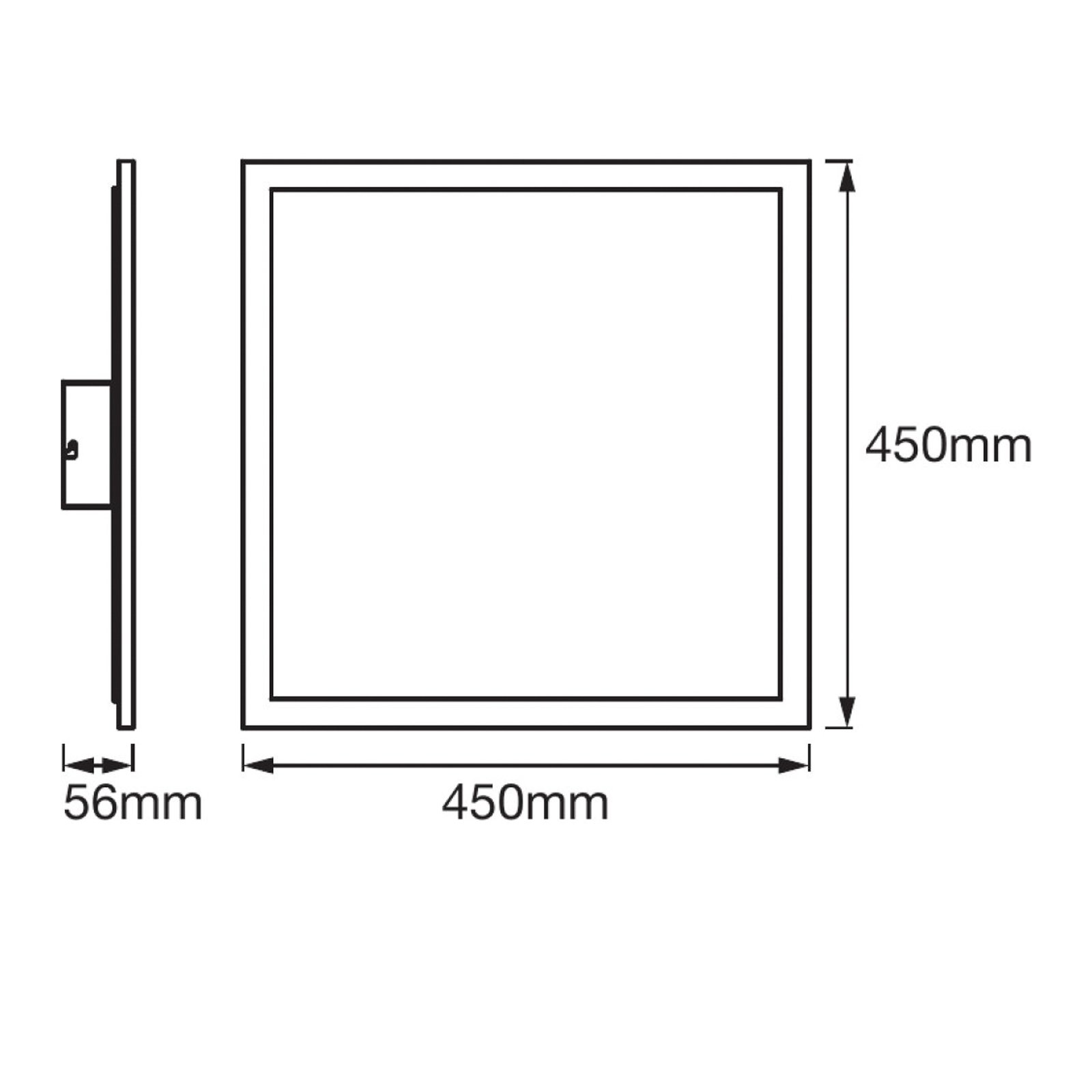 LEDVANCE SMART+ WiFi Planon Plus, CCT, 45 x 45 cm, 45 x 45 cm