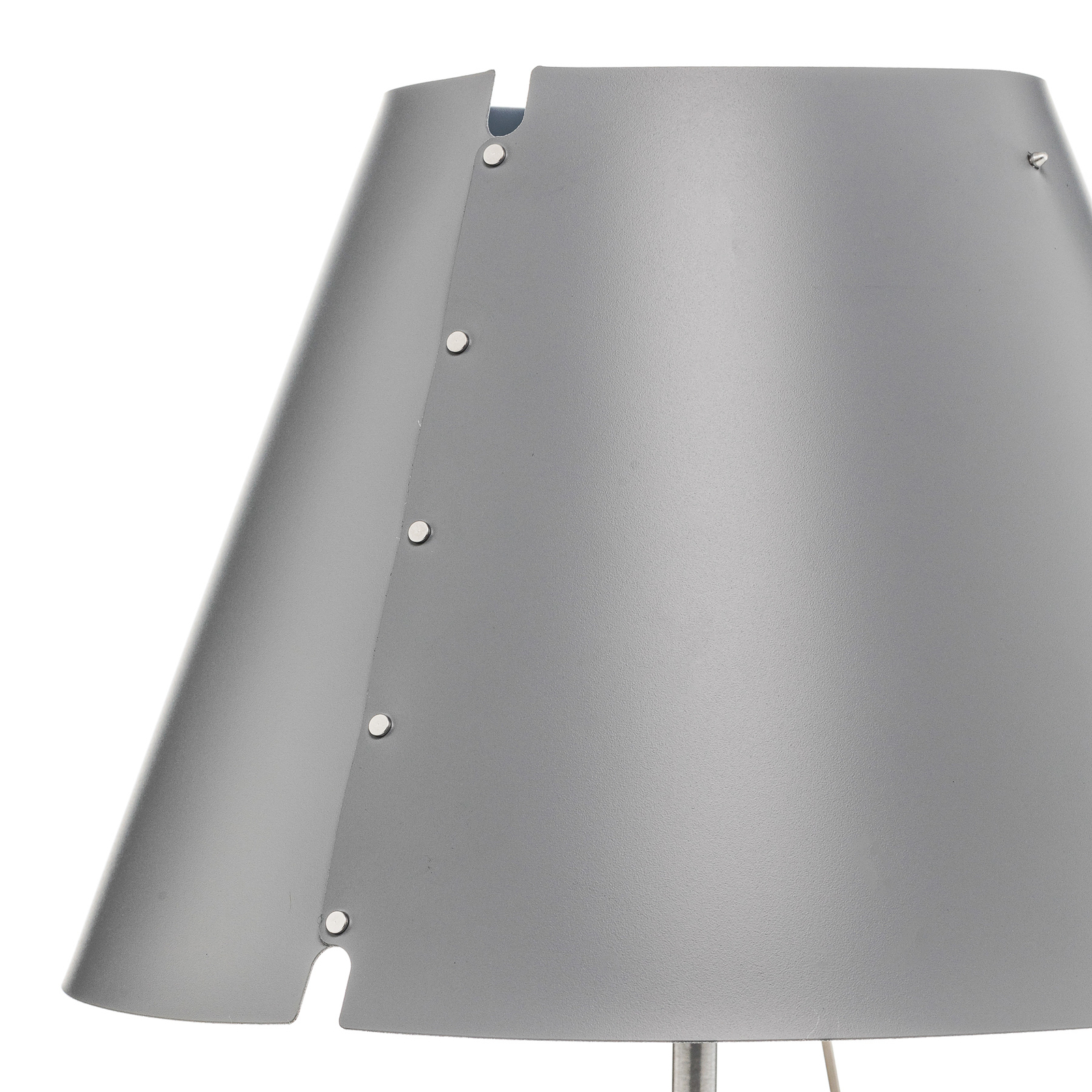Luceplan Costanzina table lamp alu, concrete grey