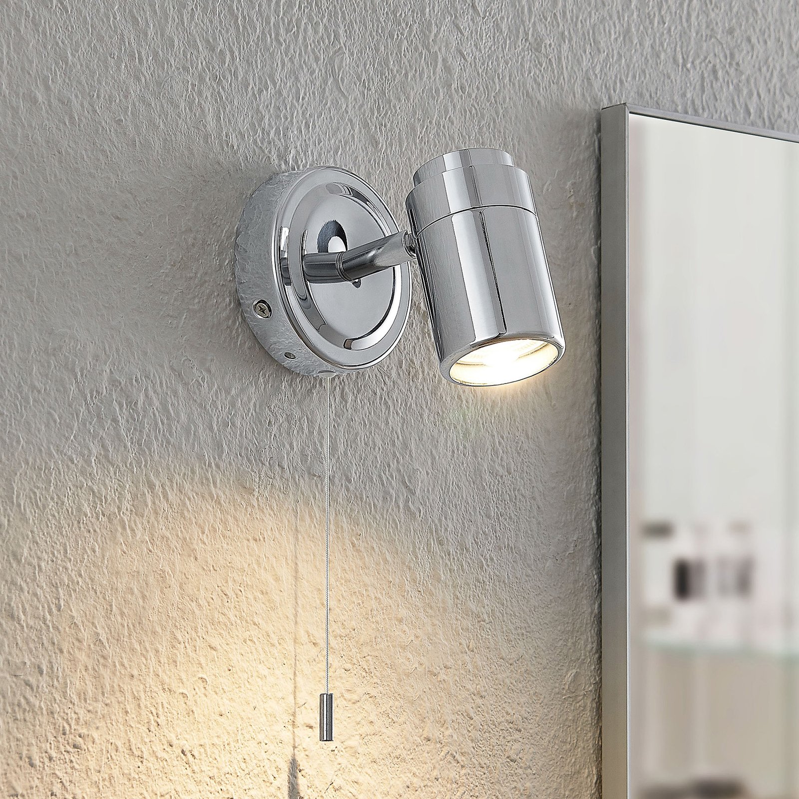 Remilan Vegglampe Chrome - Lindby