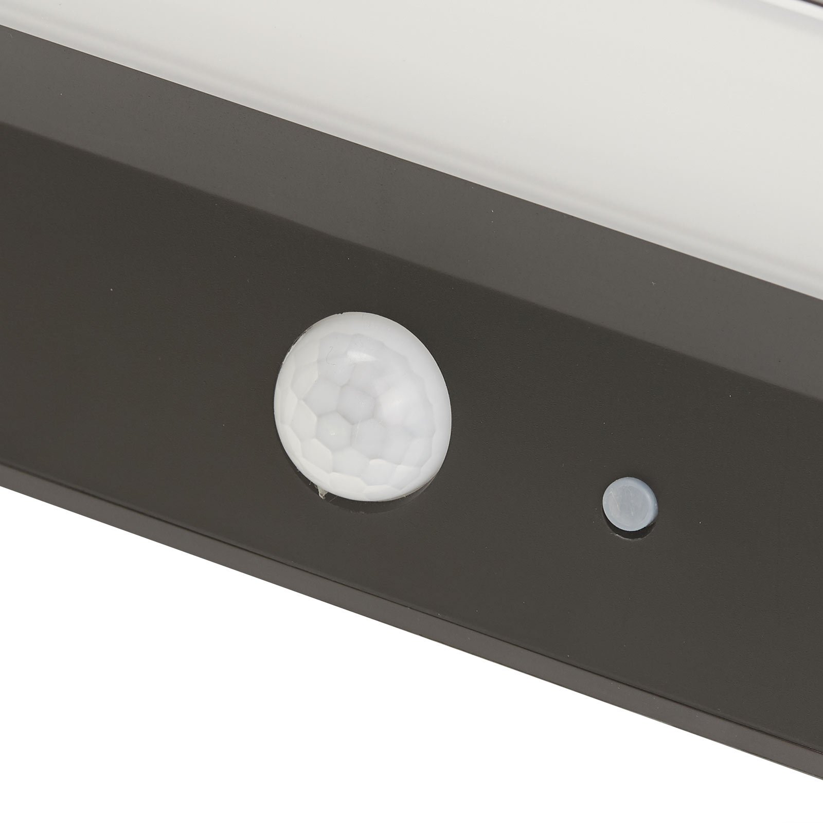 Maresia LED Solar Cell Outdoor Wall Lamp w/Sensor Dark Grey - Lindby