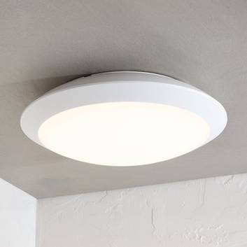 Udendørs loftlampe Naira m. LED, hvid, uden sensor