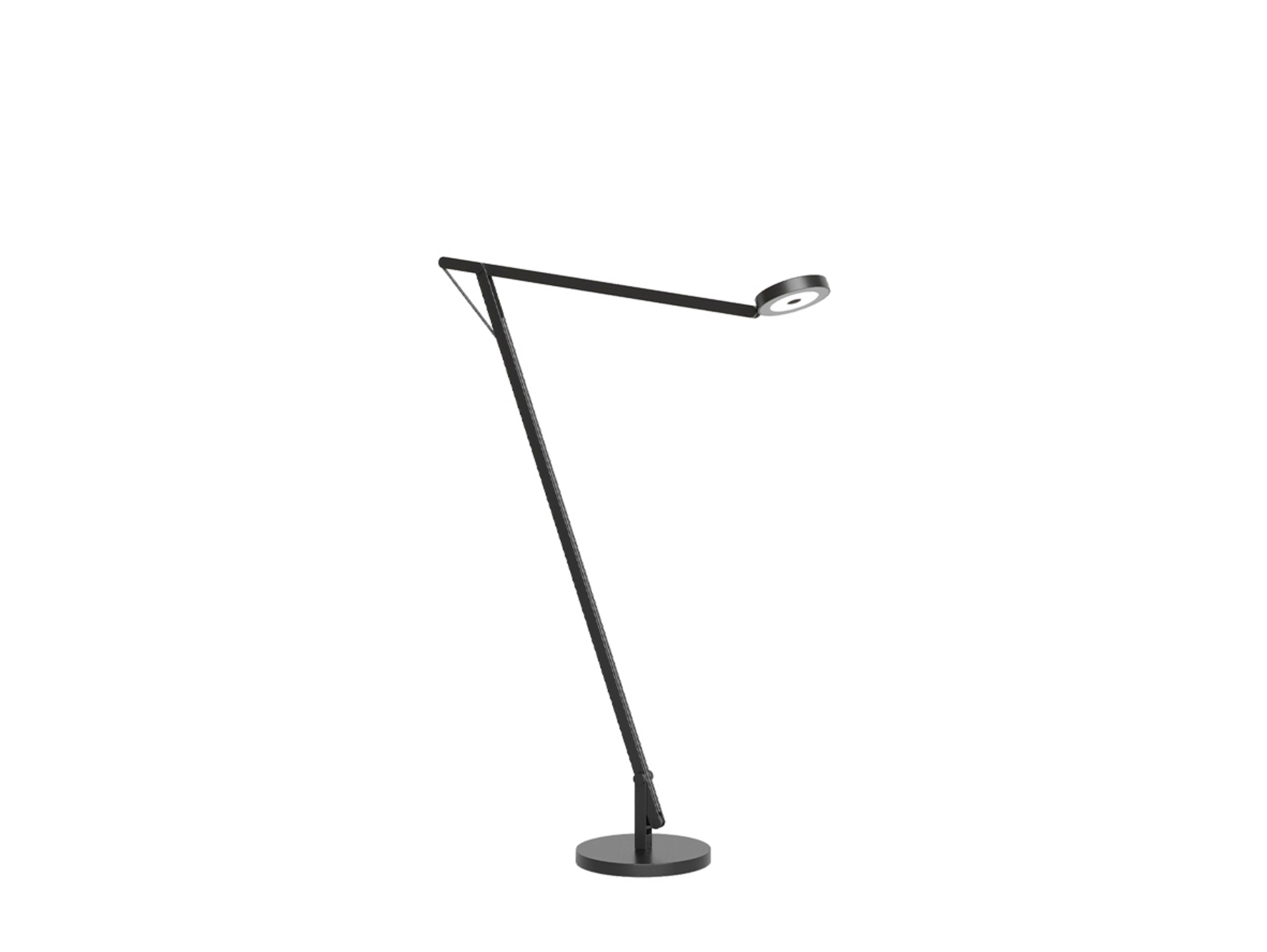 Lámpara de pie String F1 TW Matt Black/Black - Rotaliana