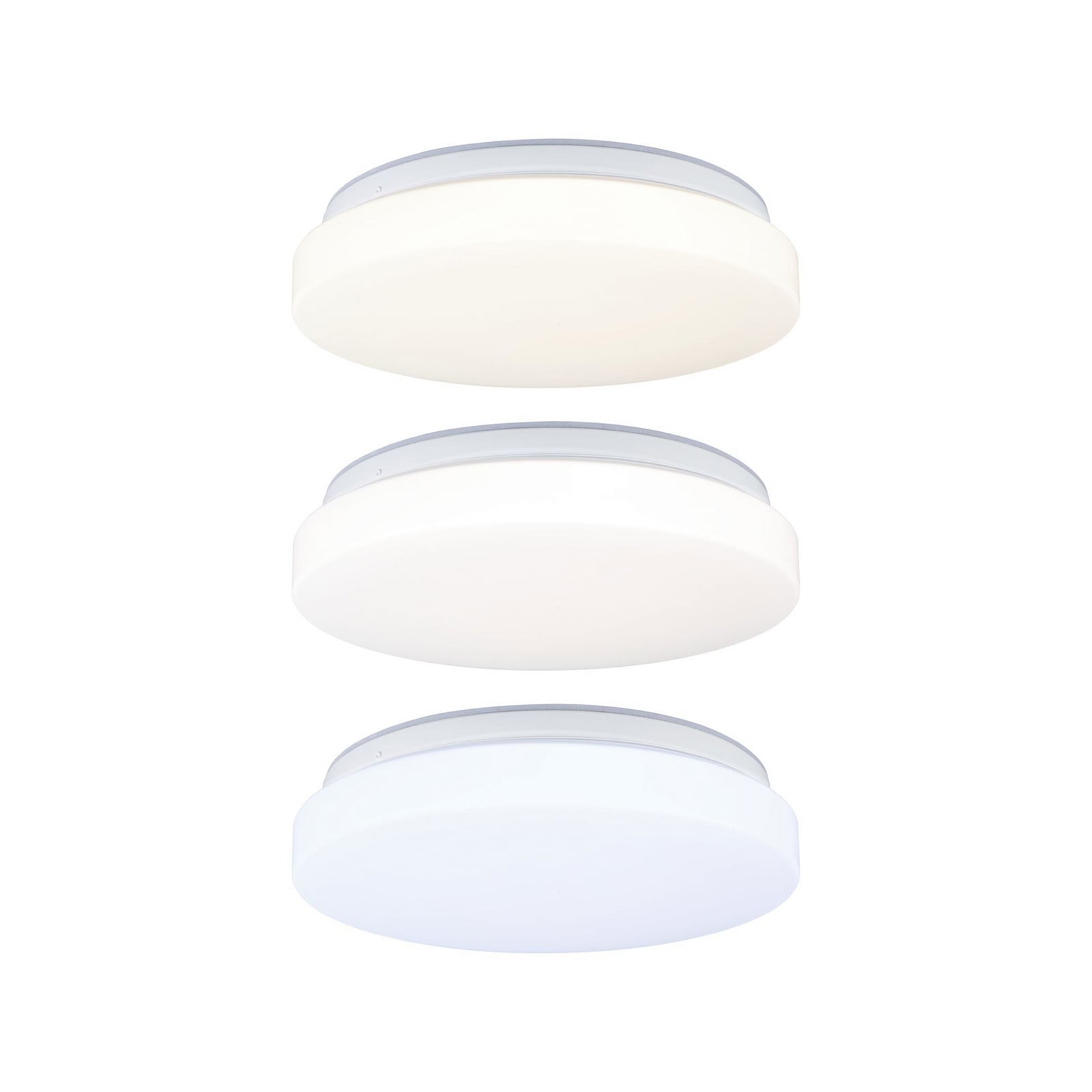 Paulmann Luiana LED-kattovalaisin, valkoinen, liiketunnistin, IP44 Paulmann Luiana LED-kattovalaisin, valkoinen, liiketunnistin, IP44