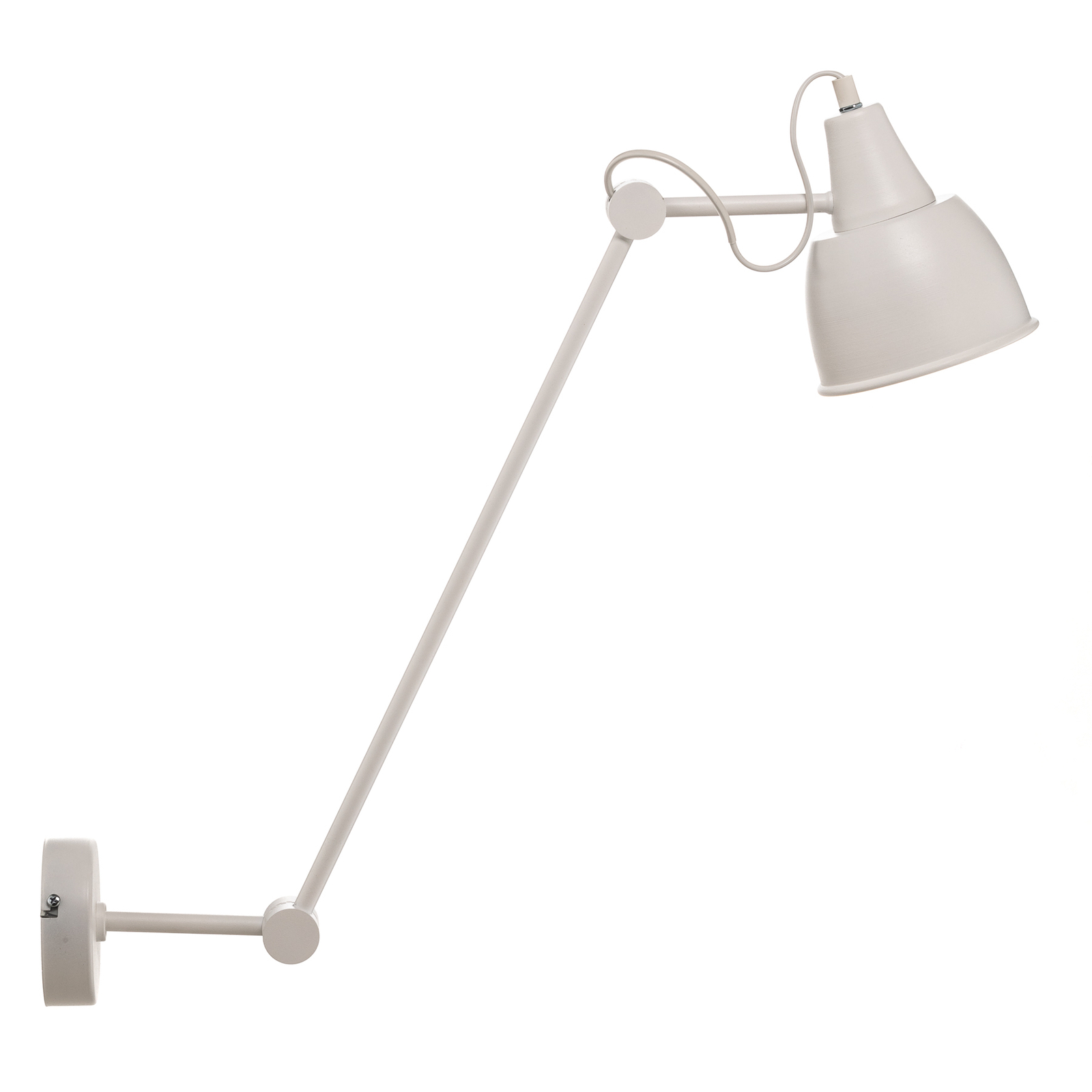 814 wall light, adjustable, 1-bulb, white
