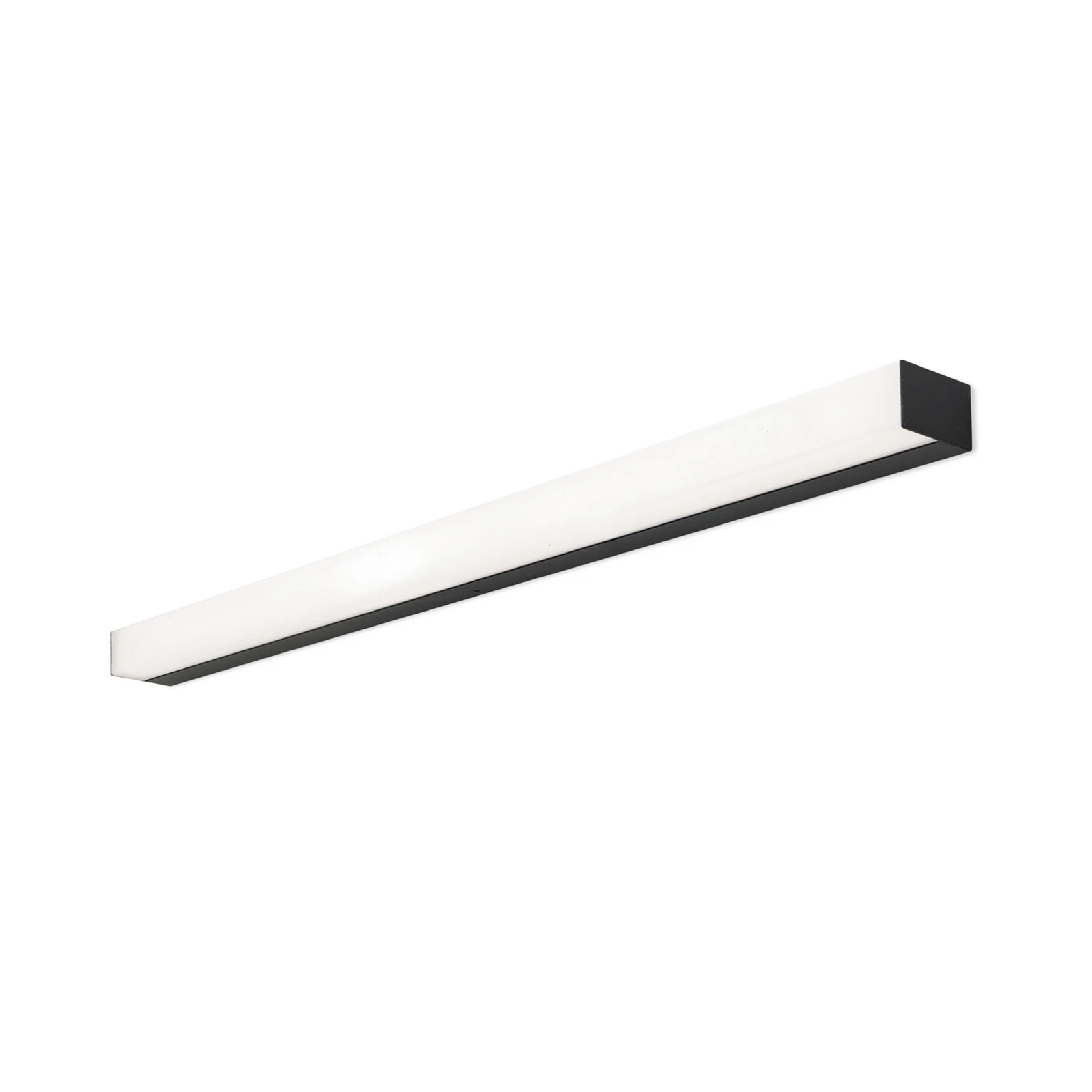 Oświetlenie lustra LED Horizon, szerokość 90 cm, czarne, IP44