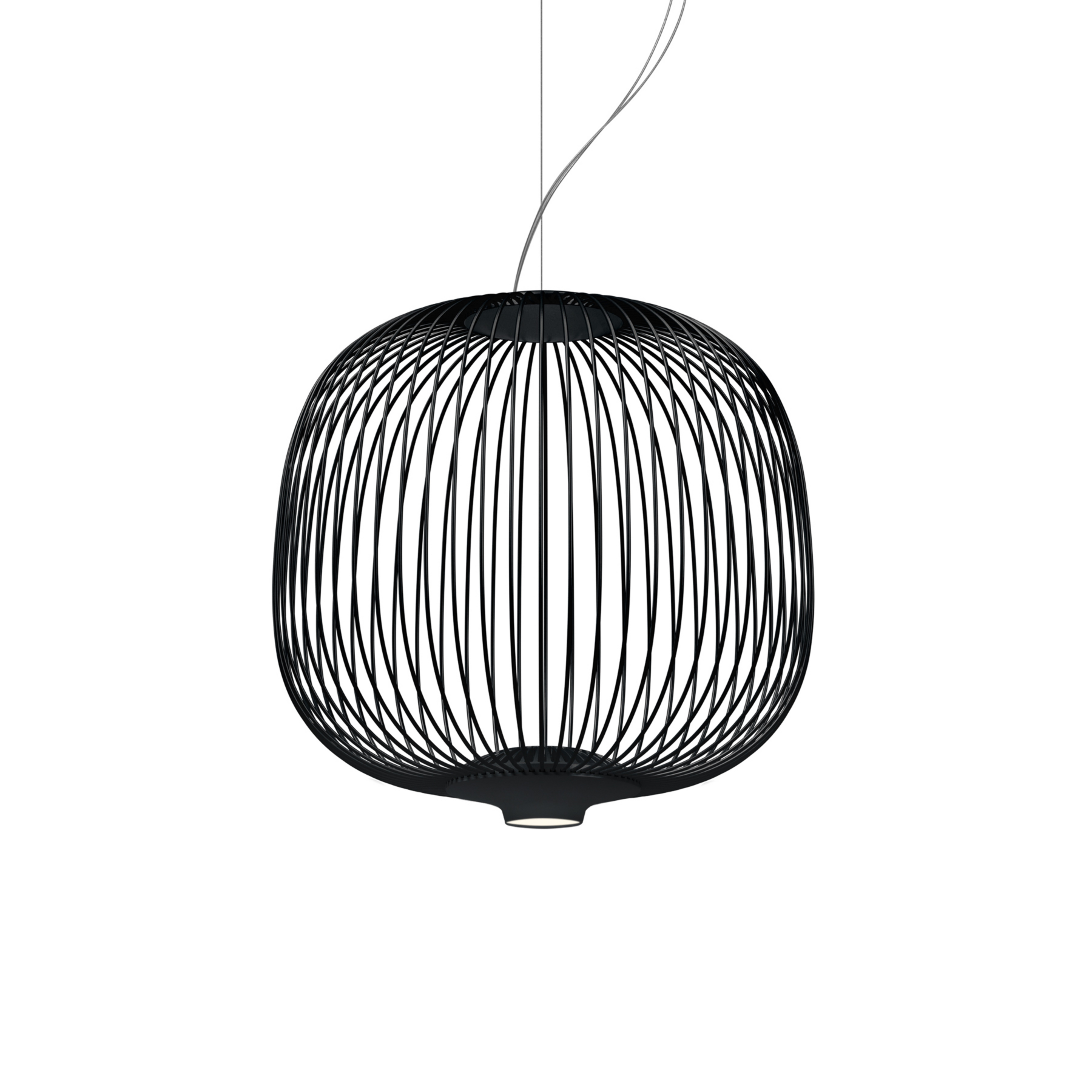 Foscarini Spokes 2 piccola MyLight димируема черна